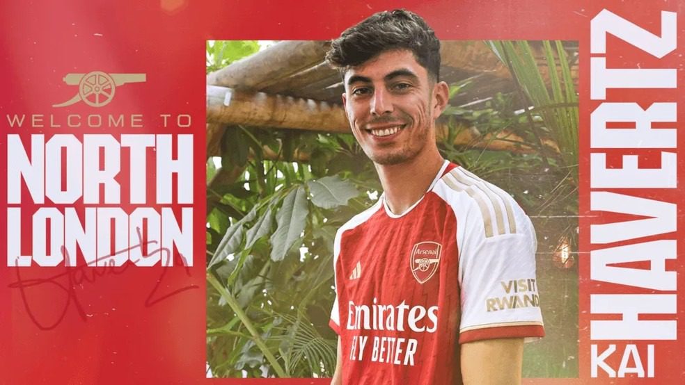 Kai Havertz foi a grande contratação do Arsenal no Mercado de Transferências