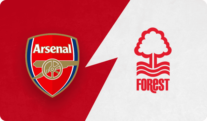 Arsenal x Nottingham Forest pela Premier League