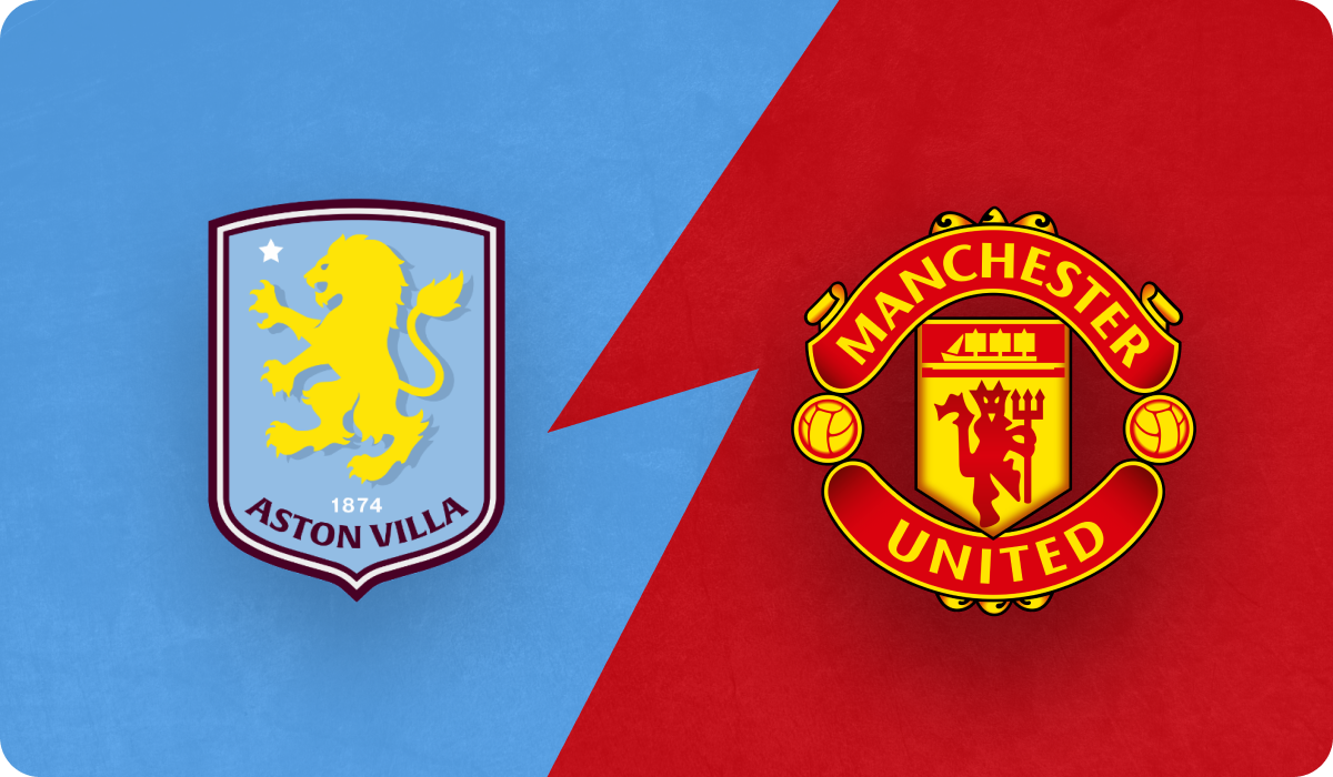 Aston Villa x Manchester United acontece pela Premier League