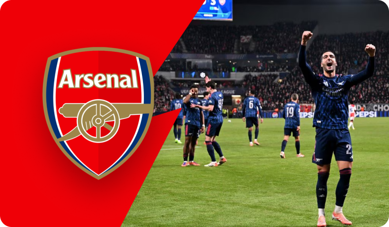 Arsenal goleia fora de casa pela Champions